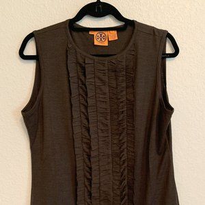 Tory Burch ruffle front top